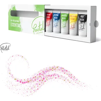 Sada mini gelových barev - základní odstíny, 5 ks x 12g