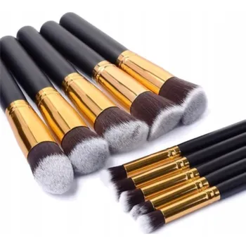 Kosmetický štětec PROFESIONÁLNÍ SADA ŠTĚTCŮ NA MAKE-UP 10 KUSŮ