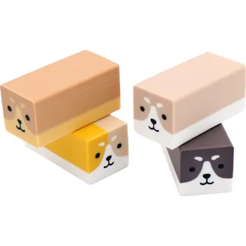 Pryž Guma měkká, bezprašná M&G Puppy Party! (mix 4 barev)