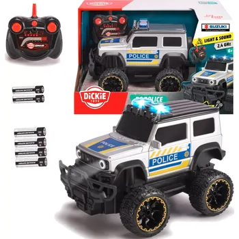 RC model auta RC policejní offroad SUZUKI se světly a zvuky