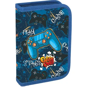 Penál Penál 1-patrový/2 klopy/plný SPIRIT - Game Over