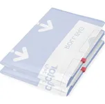 Cestovní vakuové pytle COMPACTOR JET ROLL BAGS M 2PCS UNI Světle modrá, Transparentní