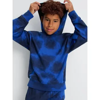 Chlapecké oblečení Sinsay - Mikina s kapucí - námořnická modrá - 011GA-59X - 011GA-59X-152