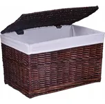 Proutěný koš na prádlo s víkem 40 x 66…