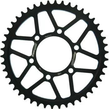 Řetězová sada pro motocykl Řetězová rozeta SUPERSPROX RFE-488:46-BLK černý 46 zubů, 530