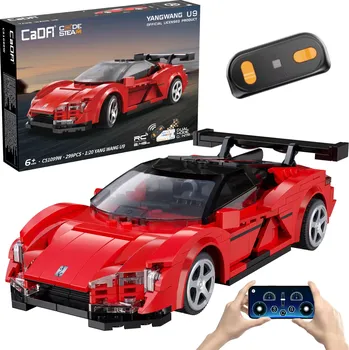 RC model auta Stavebnice CaDA YANGWANG U9 RC závodní auto 299 dílků