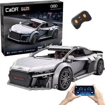 RC model auta Stavebnice CaDA RC sportovní auto AUDI R8 Coupé 1:14, 536 dílků