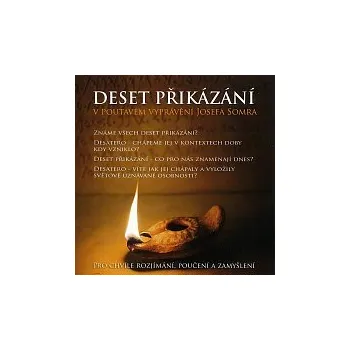 Česká hudba Josef Somr – Deset přikázání v poutavém vyprávění Josefa Somra CD - DOPRAVA ZDARMA od 2 000 Kč