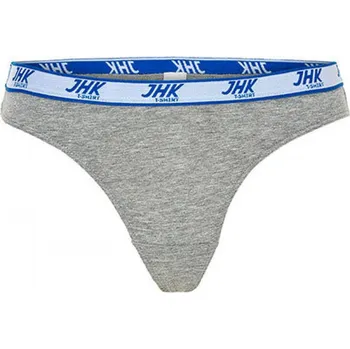 Kalhotky JHK Klasická dámská tanga – 3 kusy v balení Barva: šedá melange, Velikost: XL JHK903