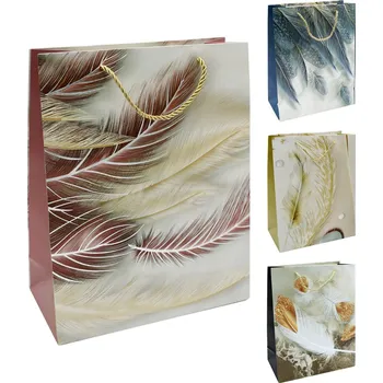 Junior Dárková taška 6011 velikost M 26 x 10 x 32 cm (mix vzorů Pierko)