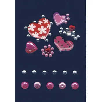 samolepka Nálepky dekorační 6006 Srdíčka