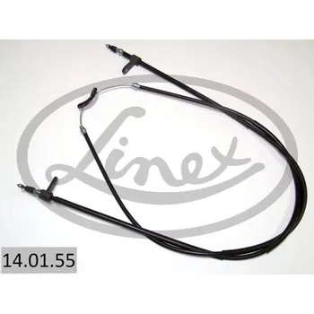 Lanko parkovací brzdy Tažné lanko, parkovací brzda LINEX 14.01.55
