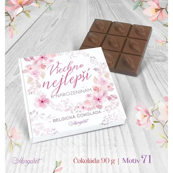 Čokoláda Čokoláda | Motiv 71 (Narozeninová čokoláda)