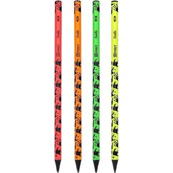 Grafitová tužka Grafitová tužka HB "Smile", černé dřevo