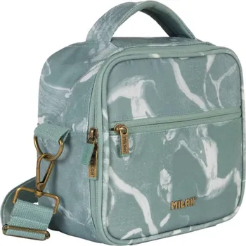 Svačinový box Izotermická taška na potraviny MILAN (3,5 l) + 3x svačinový box, zelená