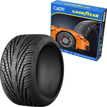 RC náhradní díl CaDA licencované pneumatiky GOODYEAR 1:8 pro RC a statické modely, sada 4 ks