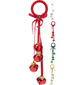 Vánoční dekorace Závěsná dekorace - rolety na stuze (mix 4 barev)