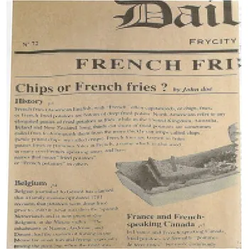 Balící papír Papír balící NOVINY 350x270 mm (1000 ks) hnědý