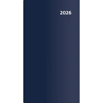 Diář Kapesní diář 2026 - Turínský dvoutýdenník - modrá/modrá