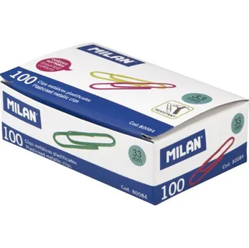 Spona do sešívačky Spony kanc. MILAN 33 mm - barevné