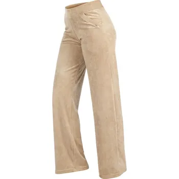 Dámské kalhoty Dámské kalhoty LITEX s širokými nohavicemi béžové Barva: béžová, Velikost: XL