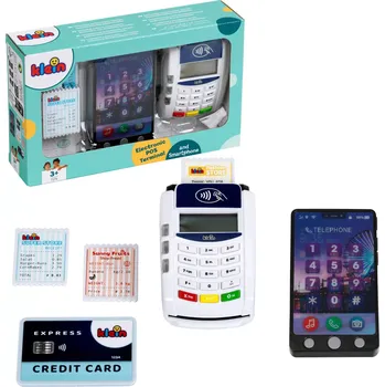 Hra na obchod Herní platební terminál POS se smartphonem a příslušenstvím KLEIN