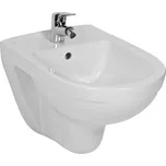 JIKA Lyra plus - závěsný bidet (H830381...3041), Bílá (H8303810003041) Barva: Bílá, Provedení: s 1 otvorem pro baterii, bez postranních otvorů pro přívod vody vlevo a vpravo