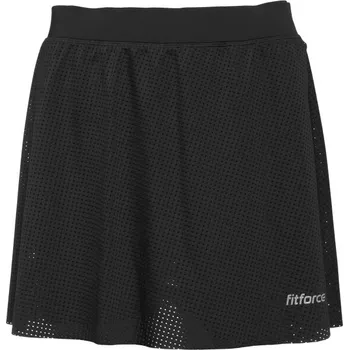 Dámská sukně Dámská běžecká sukně 2 v 1 Fitforce RENDA XL Černá