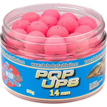 Boilies Splashbaits Pop up Perník Jahoda 14 mm 50 g