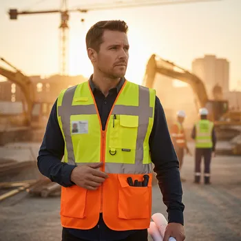 Portwest Vesta PRAGUE manažerská na zip, žlutá/oranžová Velikost XL žlutá/oranžová