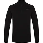 Pánská merino mikina HUSKY Aron Zip černá Velikost: L