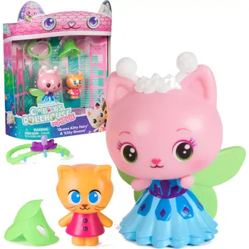 GABBY’S DOLLHOUSE film – sada figurek Královna Kitty Fairy a Kitty Gnome s doplňky