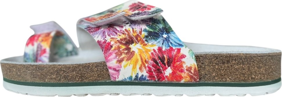 VV Design Pantofle HALLUX VALGUS dámské 35-40 Barva: Astra (barevný vzor), Velikost: 37, Úpravy: bez úpravy