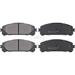 Sada brzdových destiček, kotoučová brzda A.B.S. 37844