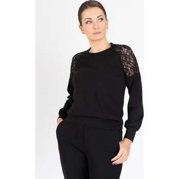 TOP AXELLO ČERNÝ S KRAJKOU 39190 Velikost: 38