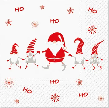 Ubrousky TaT 33x33cm HOHO Gnomes