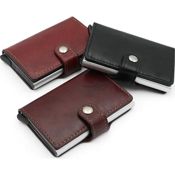 Peněženka Peněženka / Pouzdro na karty s kovovou schránkou (mix 3 barev)