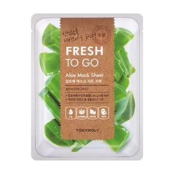 Pleťový krém TONYMOLY Fresh To Go Aloe Mask Sheet Pleťová maska