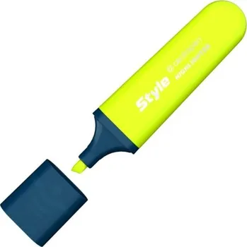 Zvýrazňovač Zvýrazňovač CENTROPEN 6252 Style Fluo (klínový hrot 1-4,6 mm) - žlutá