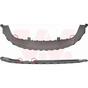 Příslušenství karosérie Spoiler VAN WEZEL 4924500