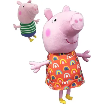 plyšák Prasátko Peppa v letním oblečku 50 cm mix druhů