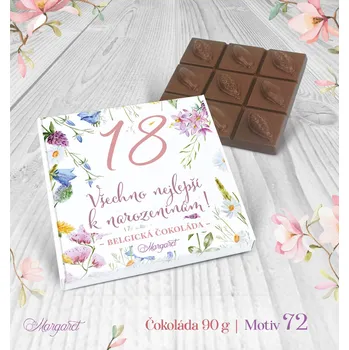Čokoláda Čokoláda | Motiv 72 (Narozeninová čokoláda)