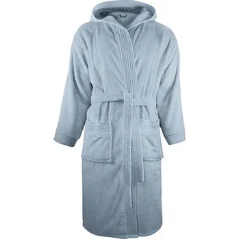 Pánský župan The One Towelling Froté župan s kapucí v širokém střihu 420 g/m Barva: modrá světlá, Velikost: XXL/3XL TH1095