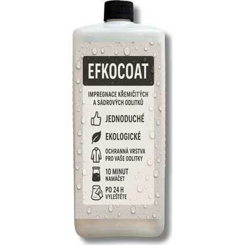 Modelovací hmota Efkocoat 1000ml - vytváří ochranný obal odlitku