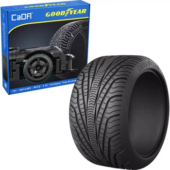 RC model auta Cada sada licencovaných pneumatik GOODYEAR 1:10 pro RC a statické modely, 4 ks
