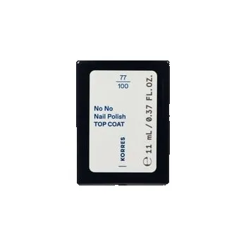 Make-up KORRES No No Nail Polish Top Coat Vrchní lak na nehty
