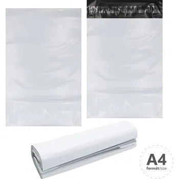 Obálka Plastová poštovní obálka A4 (60 µm) balení 100 ks