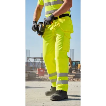 montérky Portwest Kalhoty COMBAT, žluté Velikost XL žlutá