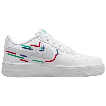Dámské tenisky Nike Air Force 1 Low Impact Next Nature Maker White Red Blue Green (GS) Velikost: 37,5