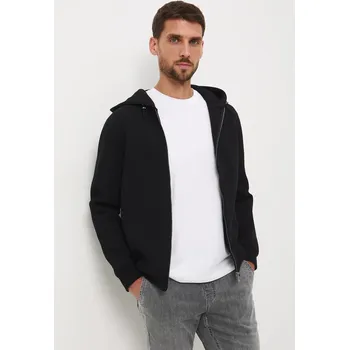 Pánská mikina Mikina Medicine pánská, černá barva, s kapucí, hladká RW25-BLM904 99X, vel. XL